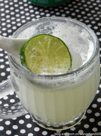 Lemon Lychee Soda recipe