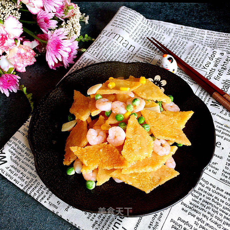 Three Fresh Millet Rice Crust recipe