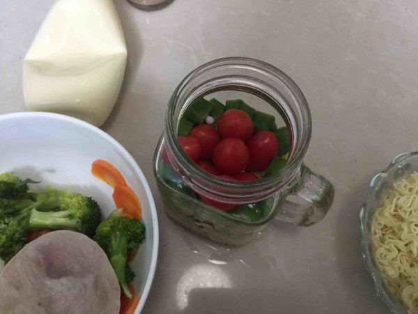 Salad Jar Bento Chobe Salad Sauce recipe