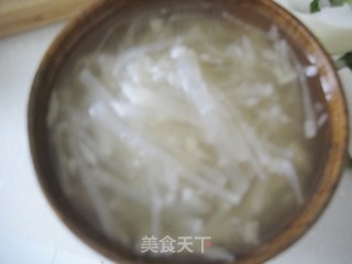 Home-made Clear Soup and Soy Yan recipe
