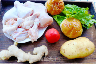 Homemade Burger and Fried Chicken Meal for Two recipe