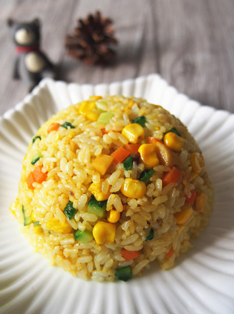 Curry Mixed Fried Rice recipe