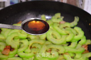 Stir-fried Pork Belly with Bitter Gourd recipe