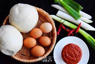 The Taste of The Sea-fried Egg with Large Prawn Paste recipe