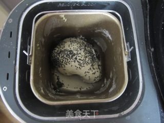 Breadmaker Version Whole Wheat Black Sesame Toast recipe