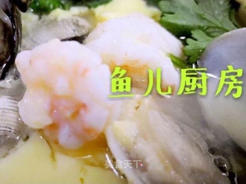 White Shrimp and Egg Soup ── "fish Kitchen" Private Kitchen recipe