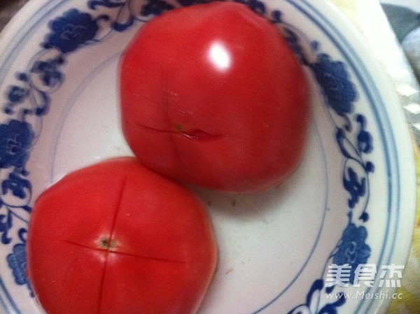 Herb Tomato Egg Soup recipe