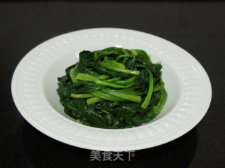 Nuts Spinach recipe