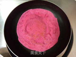 【rose Crepes】: Give People The Fragrance of Roses recipe