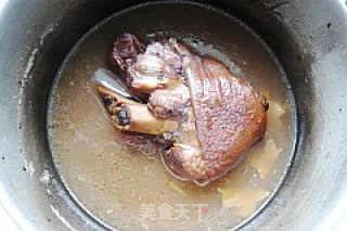 Stewed Pu'er Hoof with Rock Sugar recipe