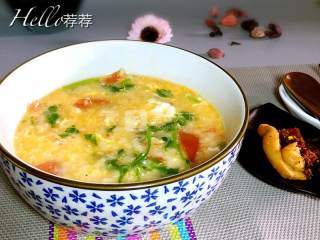 Tomato and Egg Pimple Soup~ recipe