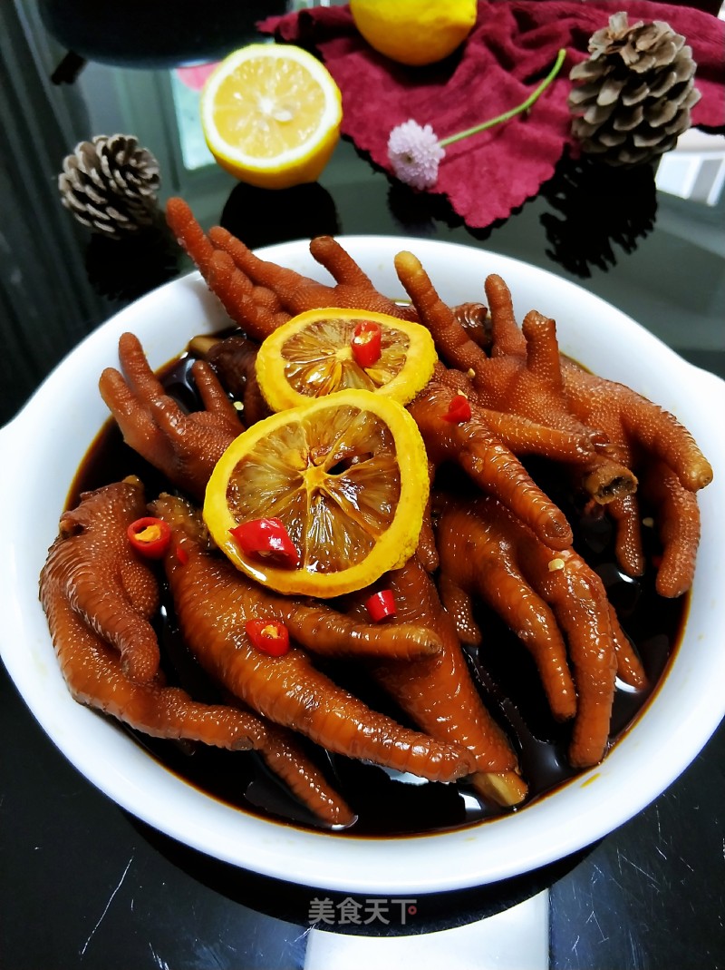 Chicken Feet in Vinegar Lemon recipe