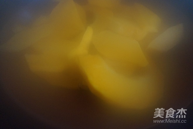 Pumpkin Glutinous Rice Bean Paste Cake recipe