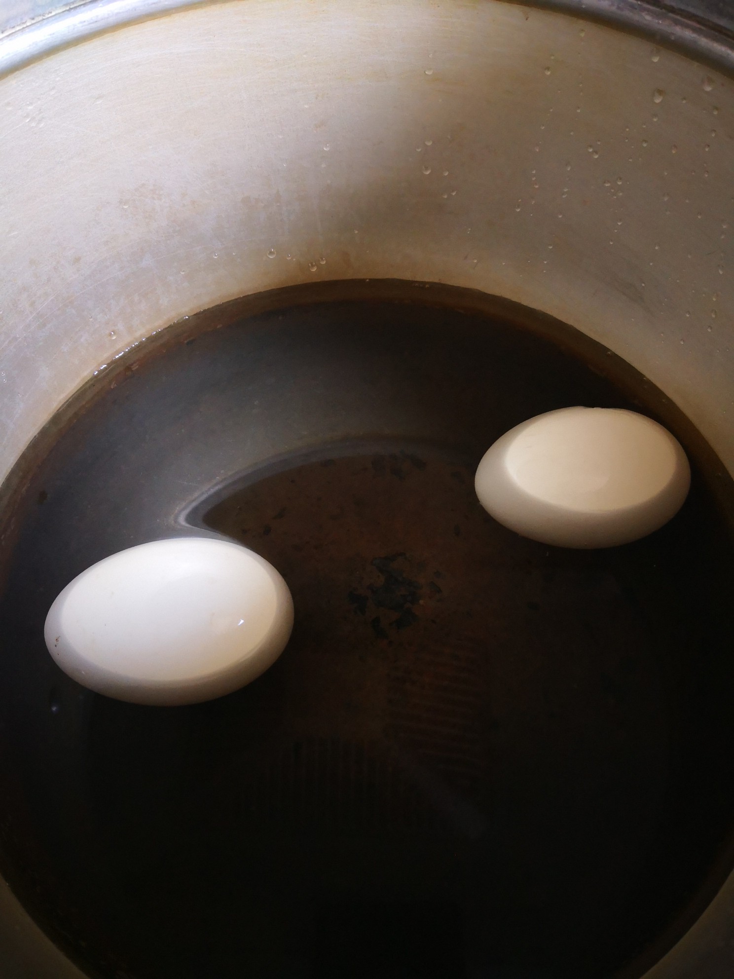 Goose Eggs with Cold Dressing recipe
