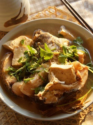 Braised Carp Stewed with Tofu