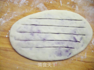Purple Sweet Potato Bread Roll recipe