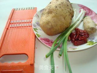 Stir-fried Golden Potato Shreds recipe