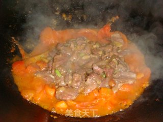 Roast Beef with Tomato recipe