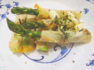 Asparagus Chicken Wraps recipe