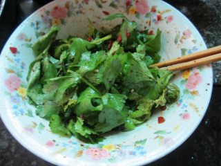 Celery Leaf Salad recipe