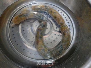 Songhua Egg Sausage recipe