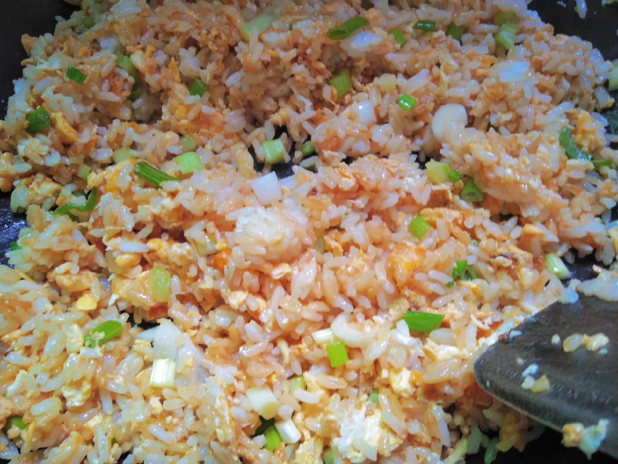 Soy Sauce Egg Fried Rice recipe