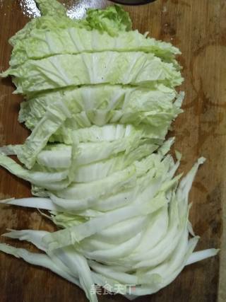 Stir-fried Pork with Chinese Cabbage recipe