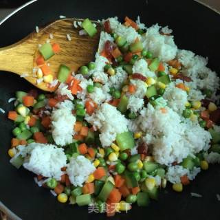 Curry Fried Rice recipe