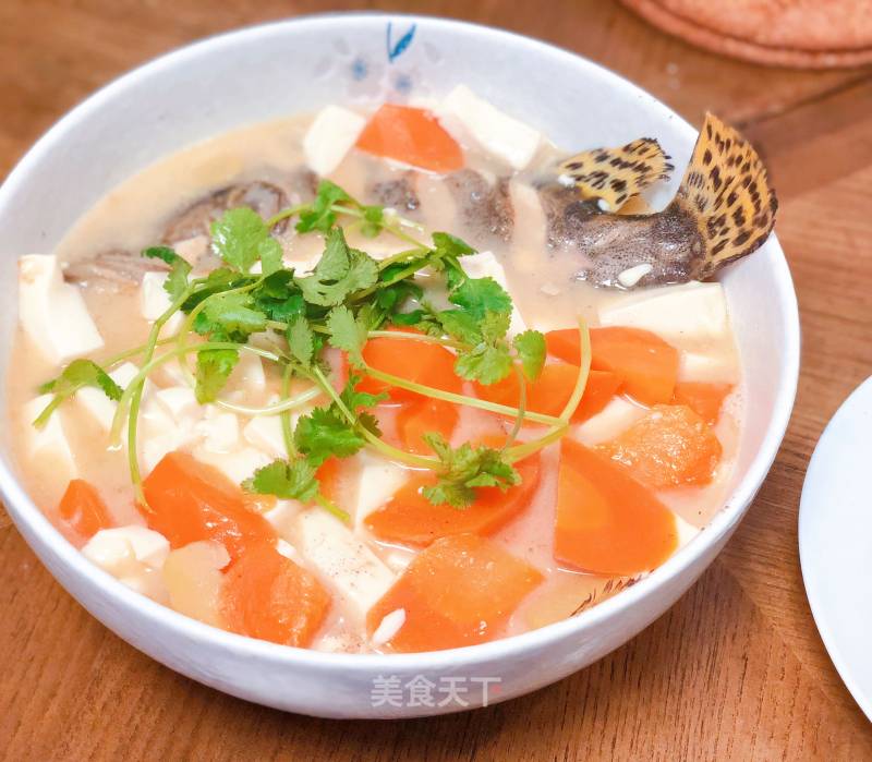 Mandarin Fish Tofu Soup recipe