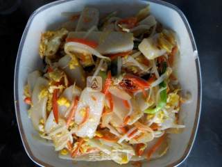 Fried Rice Cake recipe