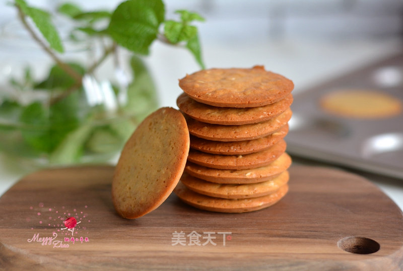 #aca烤明星大赛#oatmeal Crispy Cookies recipe