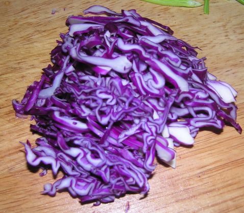 Purple Cabbage with Mint recipe