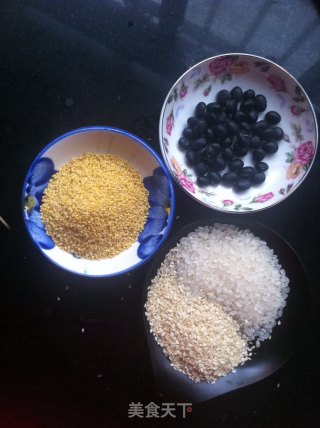Black Bean Rice Soy Milk recipe