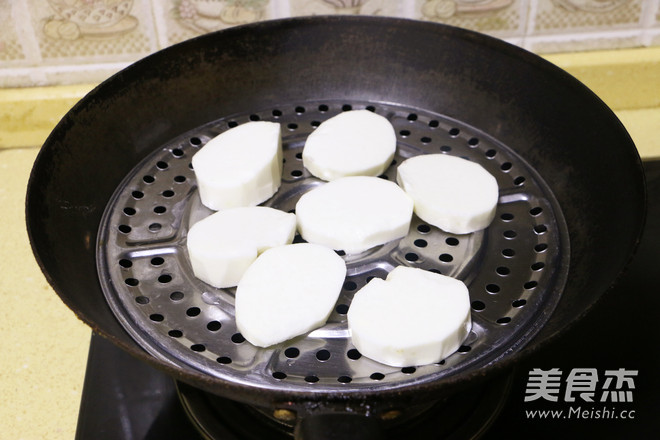 Blueberry Yam Puree recipe