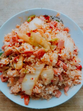 Spicy Cabbage Fried Rice recipe