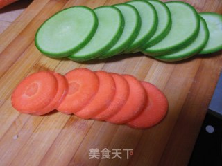 Golden Inlaid Jade Radish Double Crisp-yushi Private Kitchen recipe