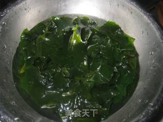 Algae Mushroom Egg Soup recipe