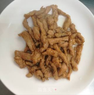 Stir-fried Pork with Garlic Moss recipe