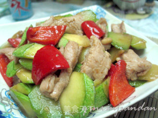 Stir-fried Pork Root with Yunnan Melon recipe