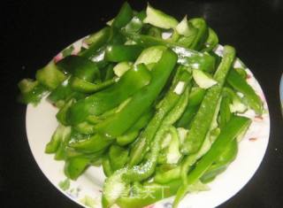 Stir-fried Green Peppers with Shrimp recipe