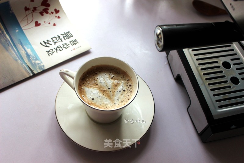 #东岭意式咖啡机试#milk Foam Garland Coffee recipe