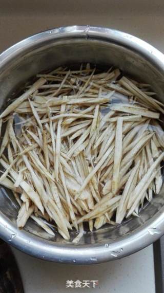 Stir-fried Burdock recipe