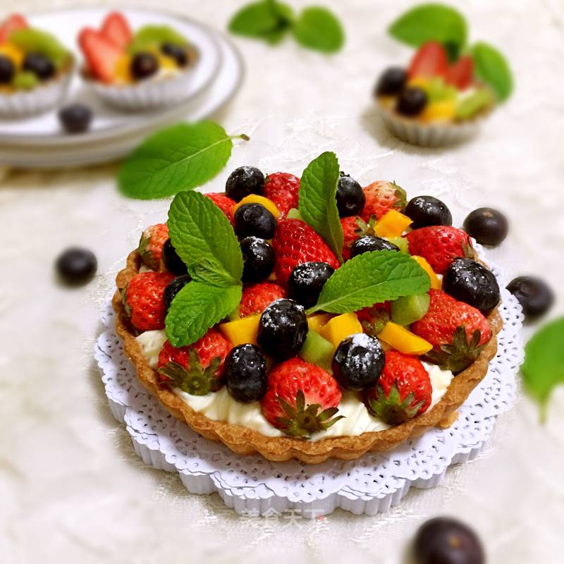 # Fourth Baking Contest and is Love to Eat Festival#fun Fruit Tart recipe