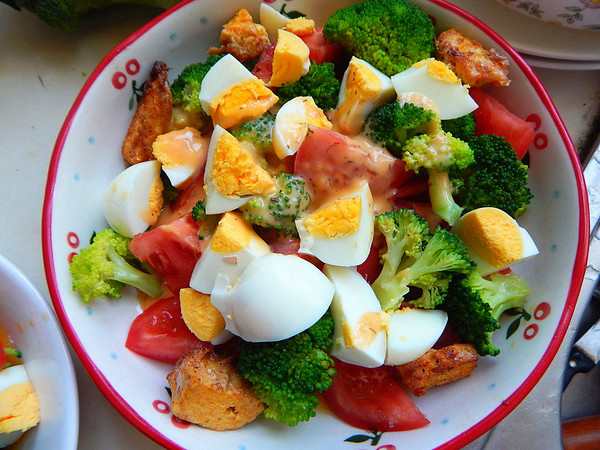 Egg Broccoli Salad recipe