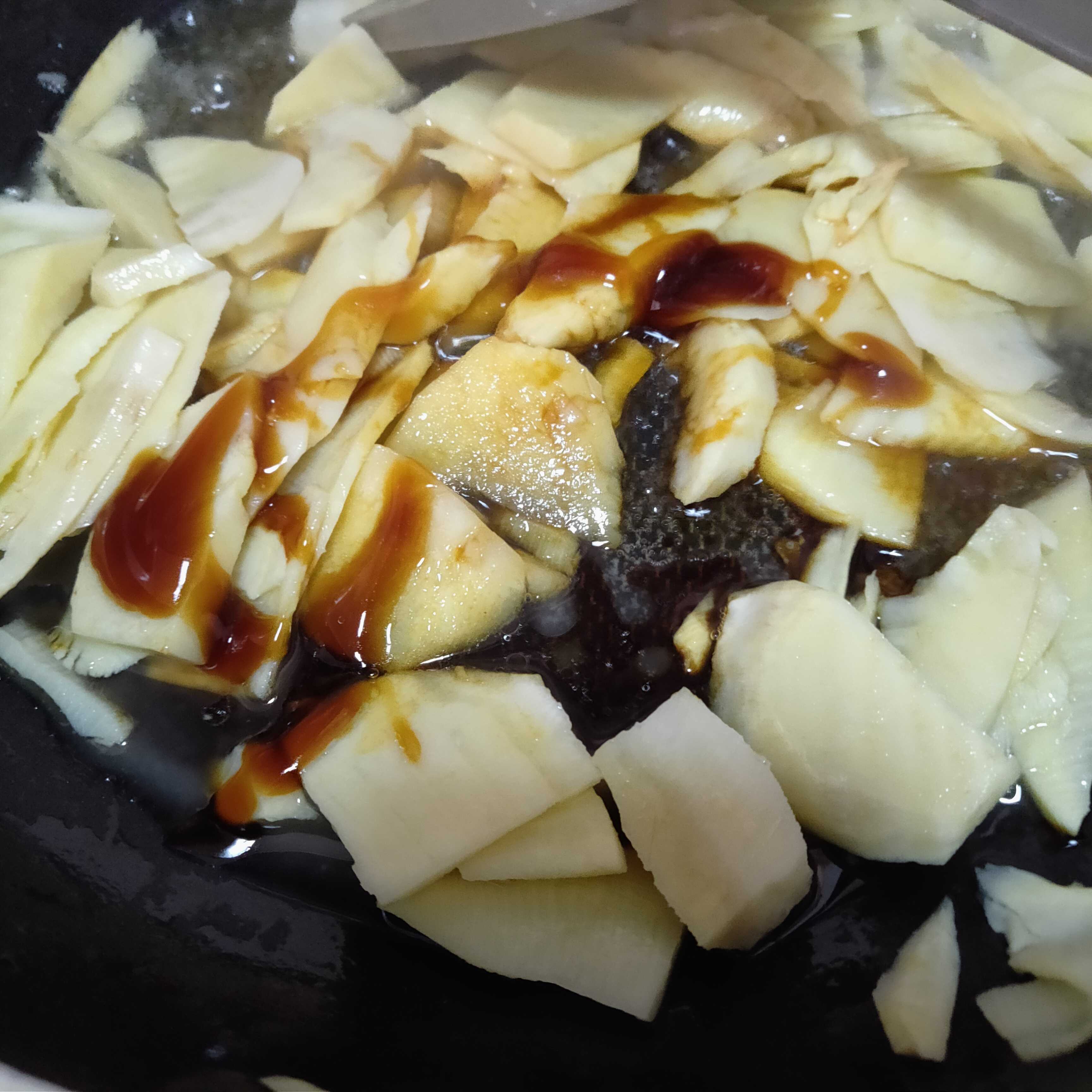 Braised Spring Bamboo Shoots in Oil recipe