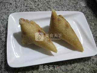 Glutinous Rice Dumplings with Peanuts and Raisins recipe