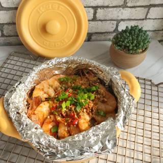 [shandong] Grilled Shrimp with Garlic Vermicelli recipe