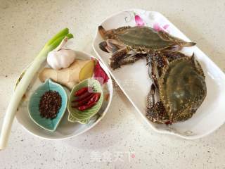 Golden Autumn Gourmet Spicy Swimming Crab recipe