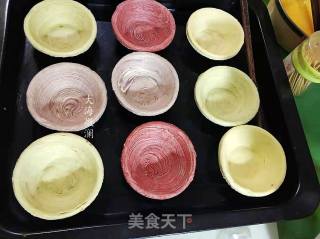 Colored Egg Tart recipe