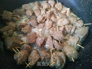 Toothpick Beef recipe